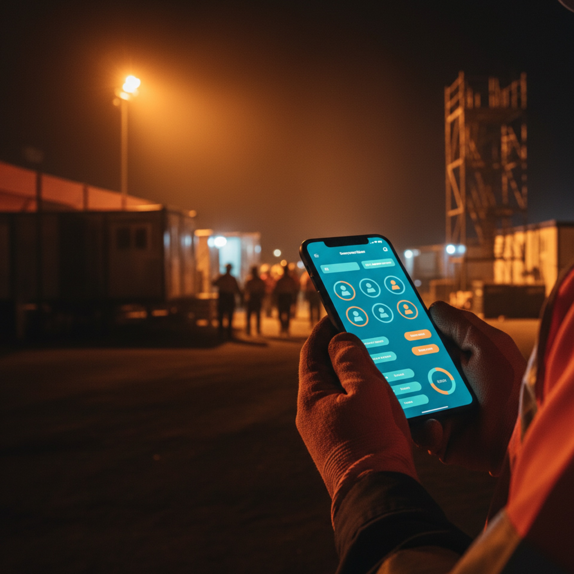Sistema de gestión de personal para contratistas industriales — master de dotación, expediente del trabajador, acreditación a mina y EMO en Wallet Personal.